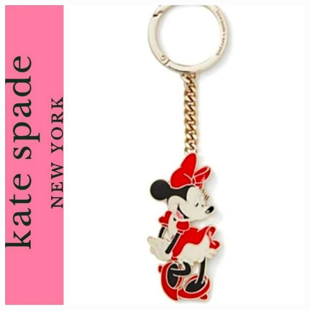 Kate Spade Minnie Mouse Keychain